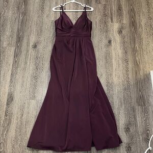 Elegant Purple Evening Gown